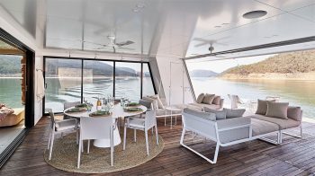 The Houseboat Factory Halcyon Lower Deck Interior 8